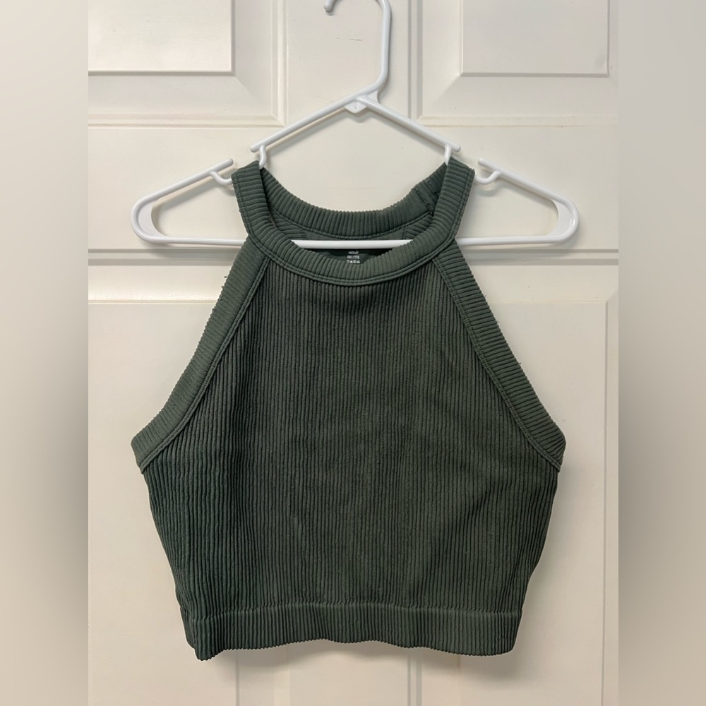 Aerie Super chill Seamless High Neck Top